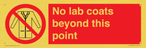No lab coats beyond this point